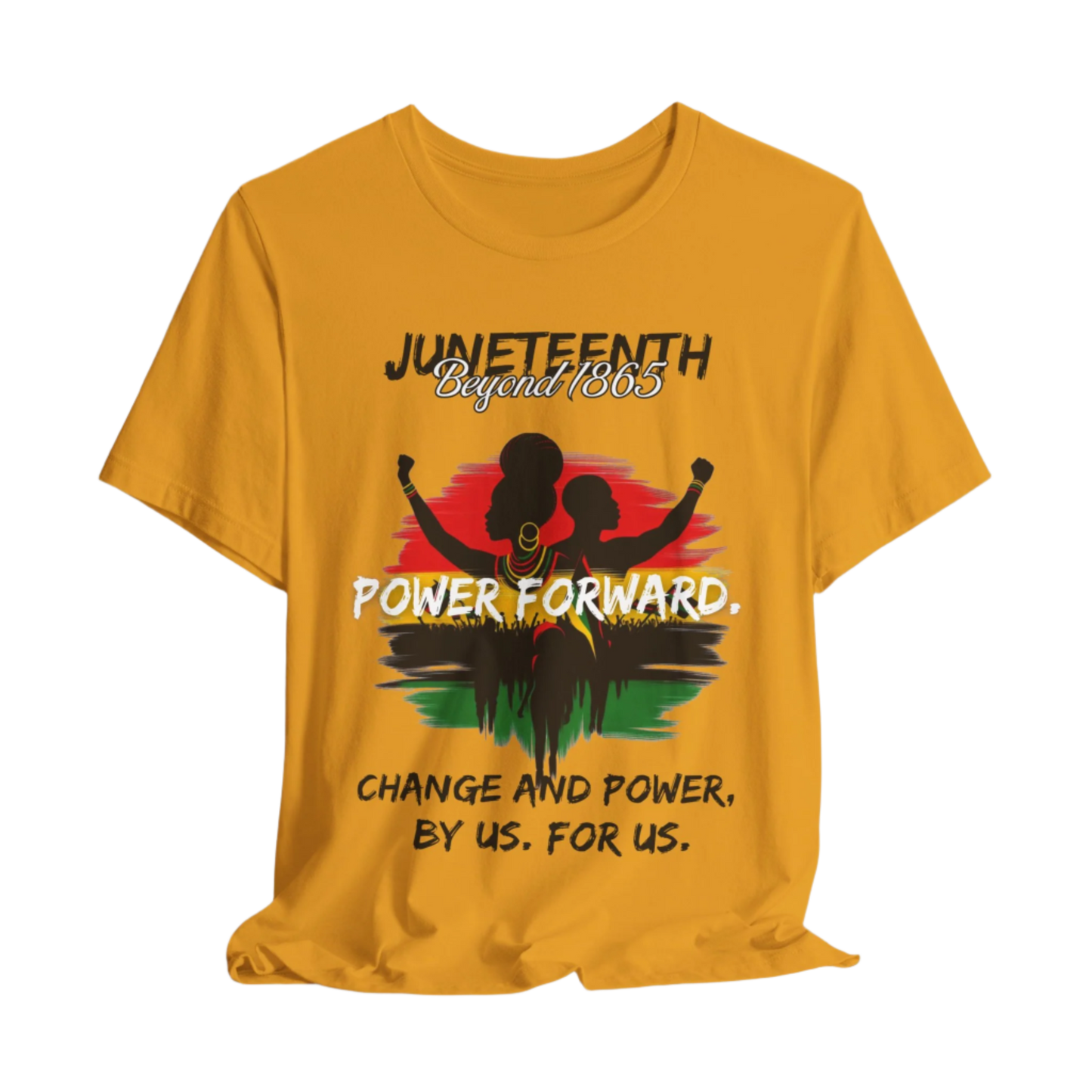Juneteenth Power Forward - Unisex Jersey Tee