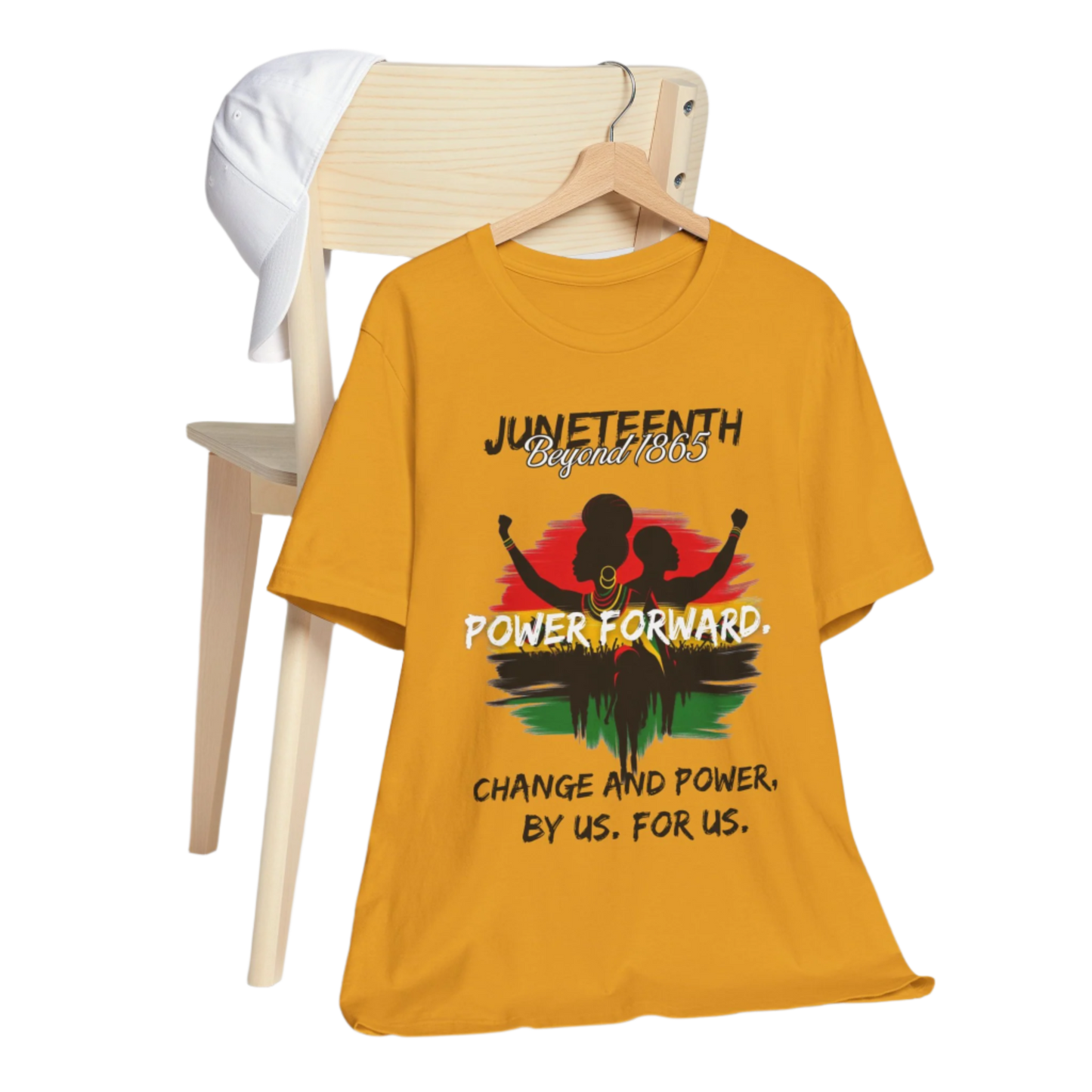 Juneteenth Power Forward - Unisex Jersey Tee