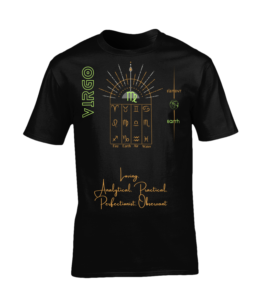 Organic Cotton Unisex T-Shirt - Virgo