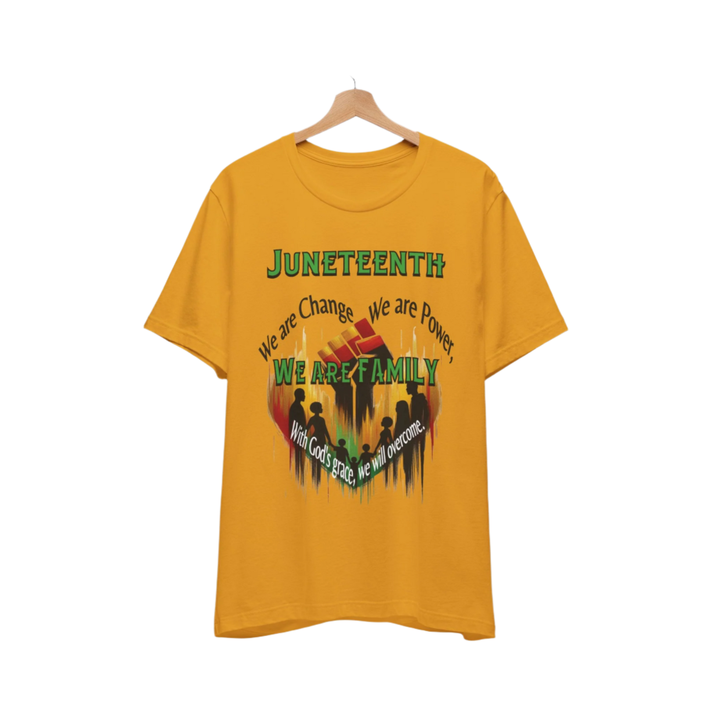 Juneteenth Unisex Jersey Short Sleeve - We Are Family T-Shirt