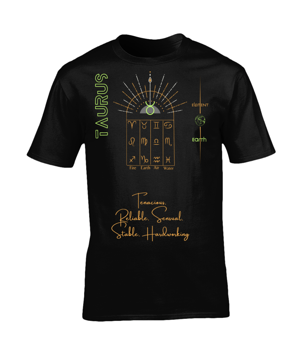 Organic Cotton Unisex T-Shirt - Taurus