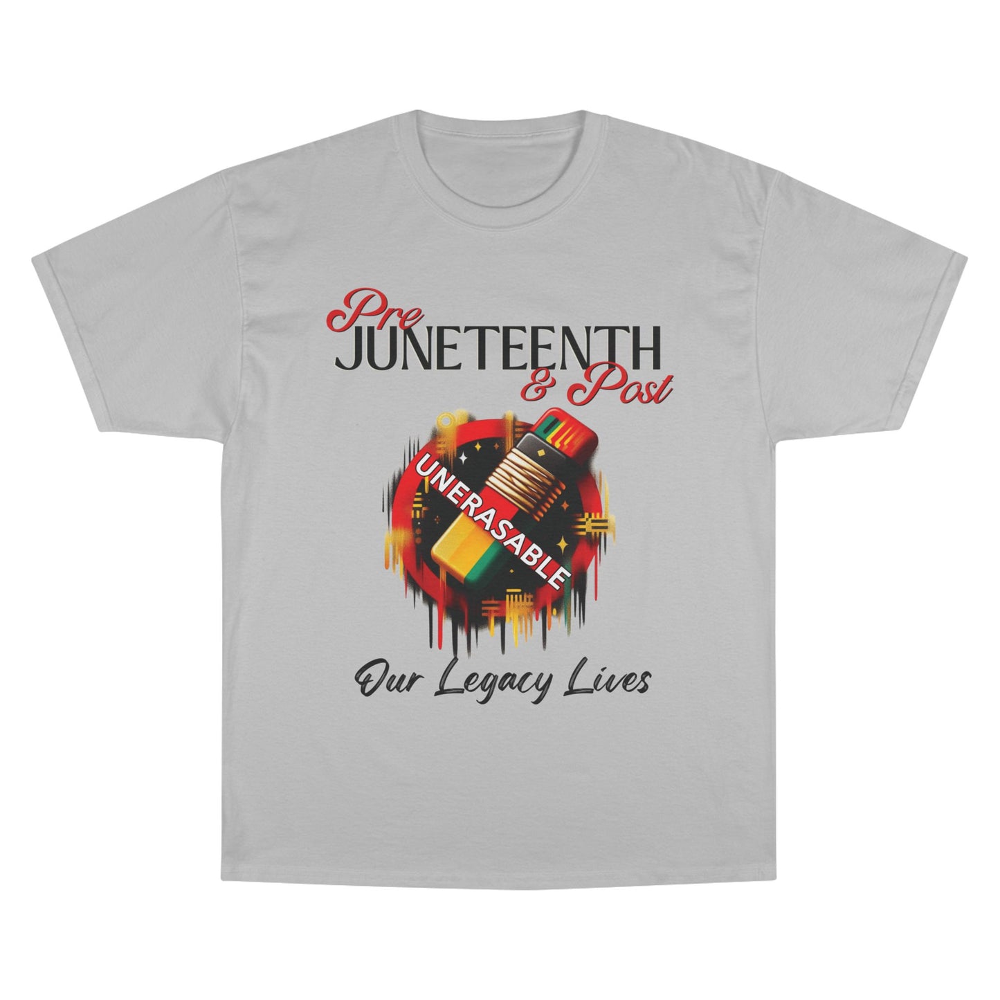 Juneteenth Champion T-Shirt - Unerasable Legacy Celebration Tee