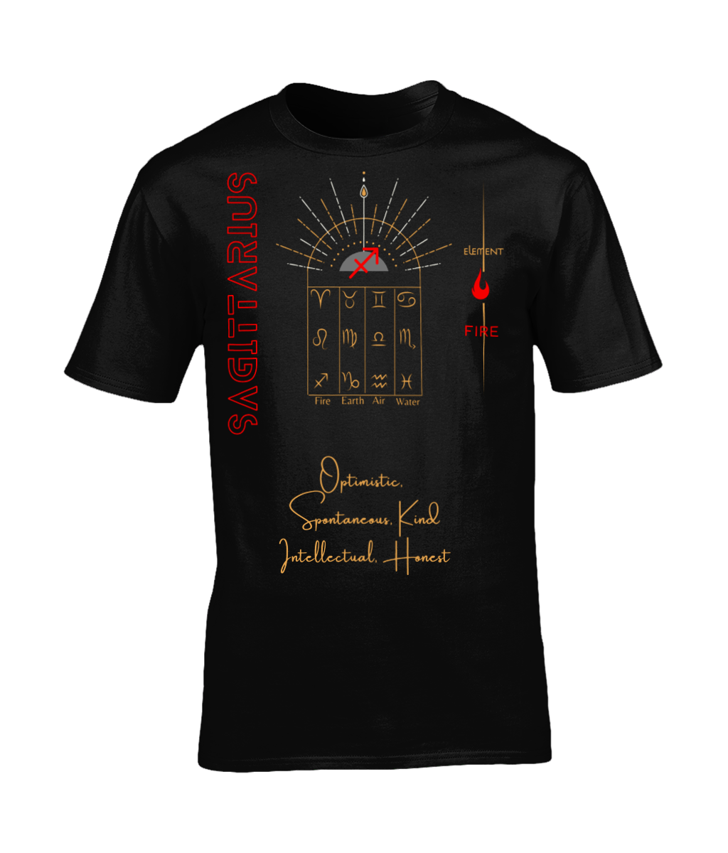 Organic Cotton Unisex T-Shirt - Sagittarius