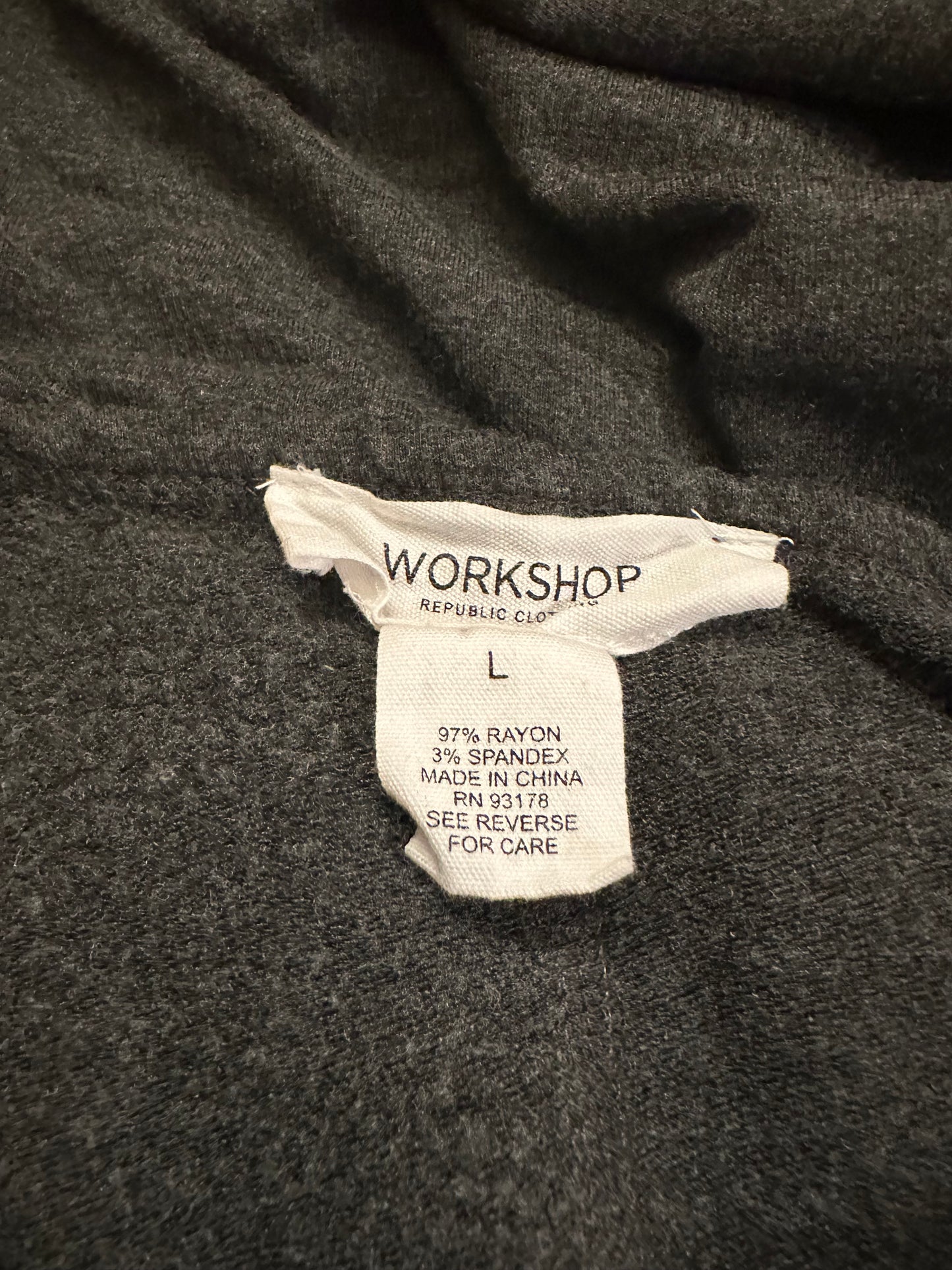 Workshop Republic Clothing - Gray Flare Dress