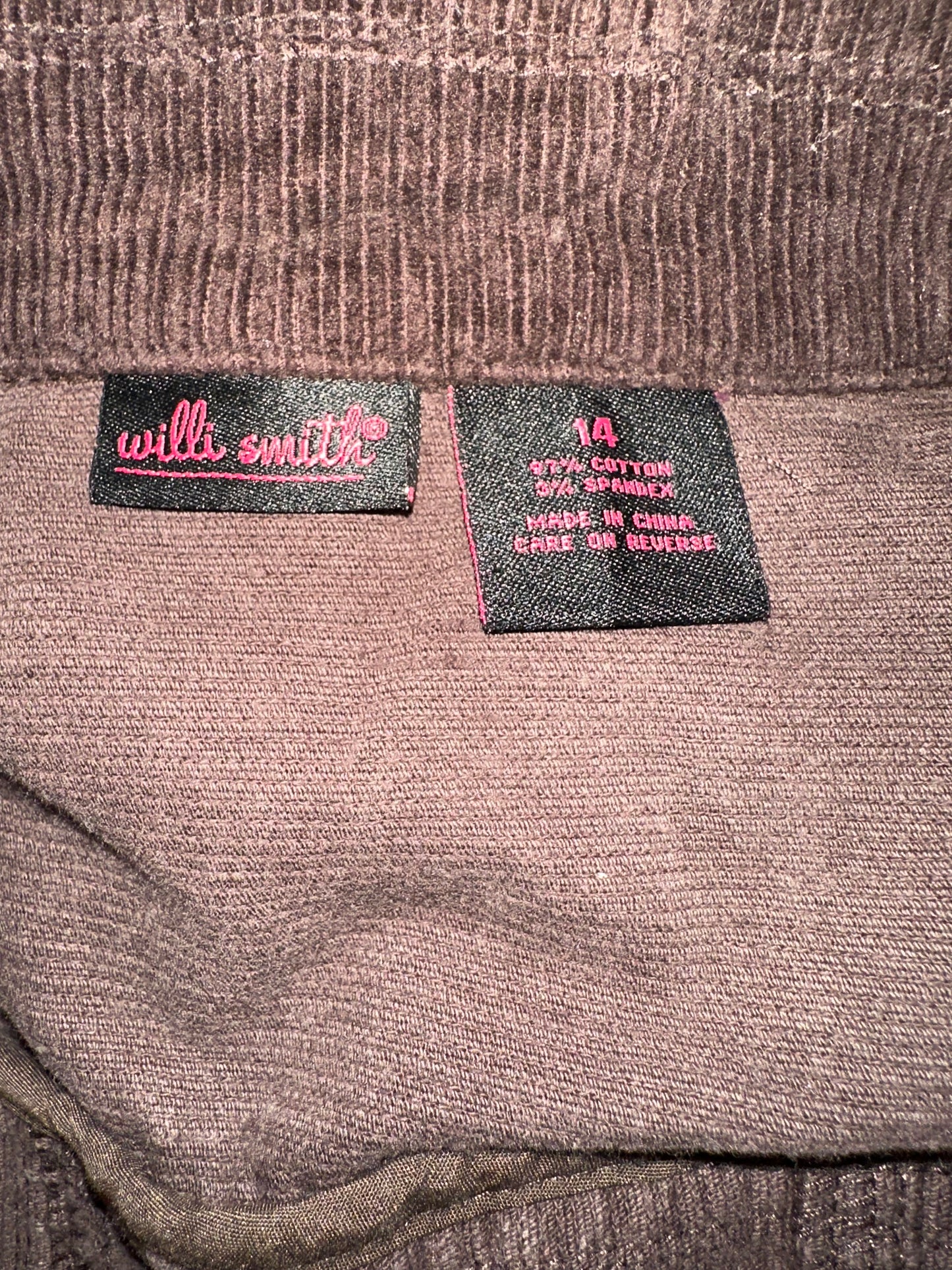 Willi Smith - Brown Corduroy Jacket