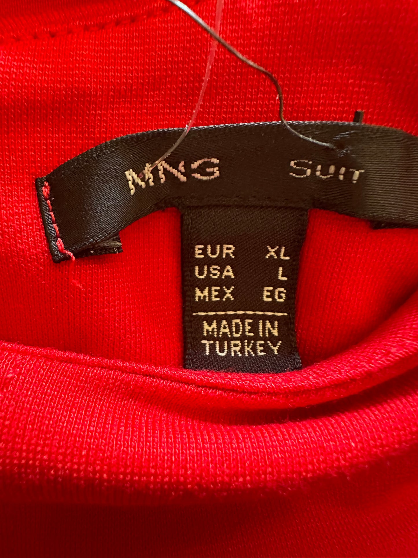 (NWT) MNG - Red Sheath Dress