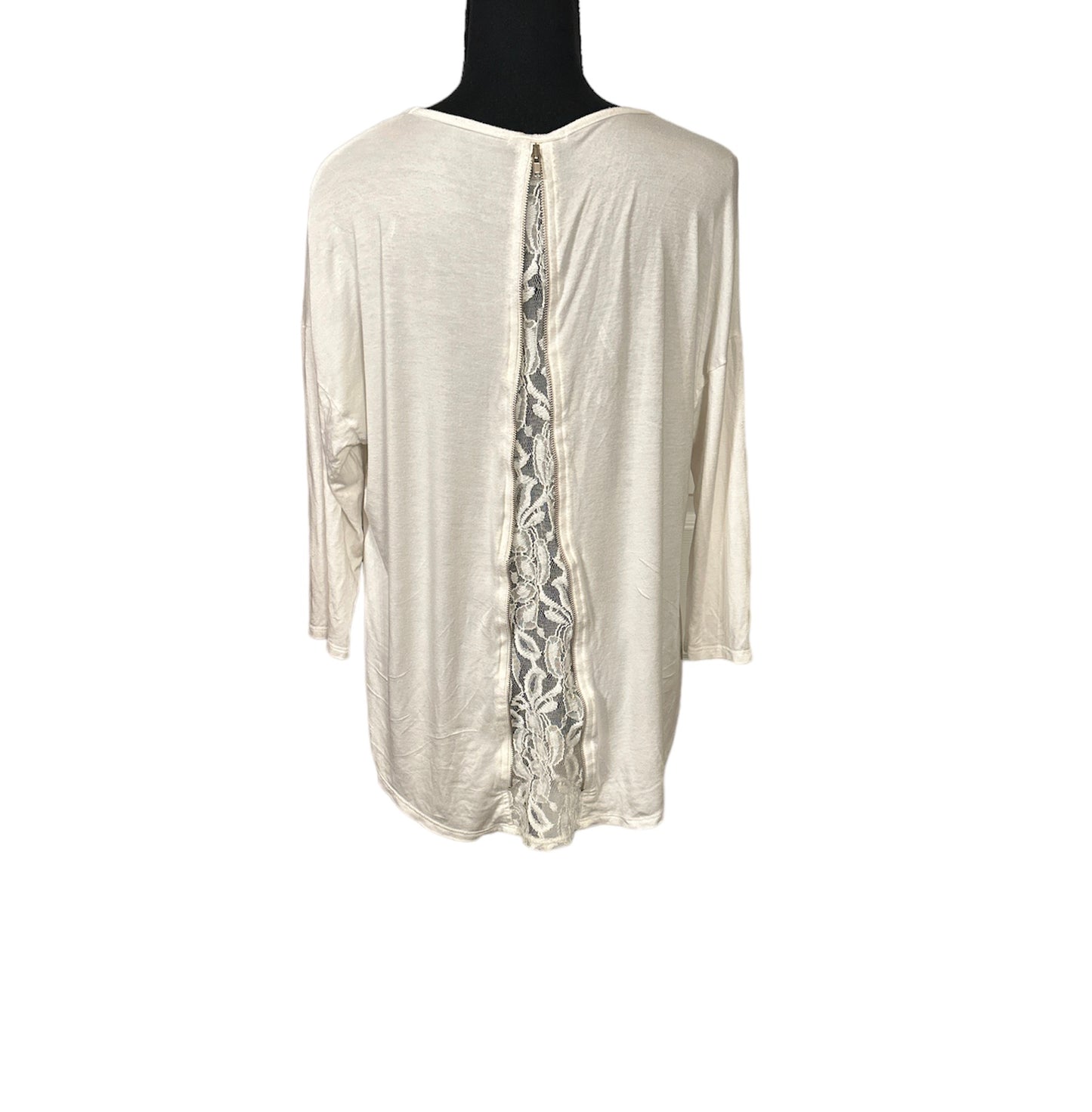 Bar III - Zipper Back Shirt
