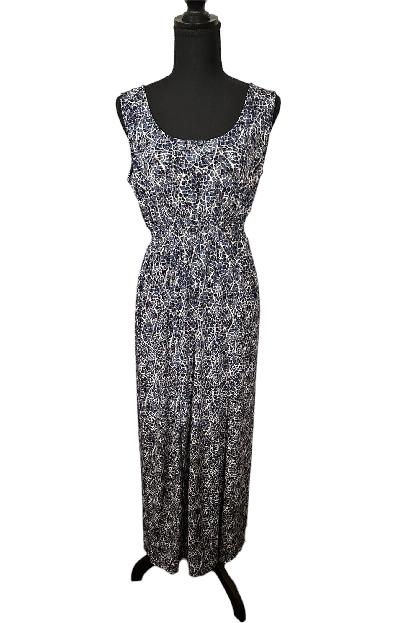 Perceptions New York - Blue Leopard Blouson