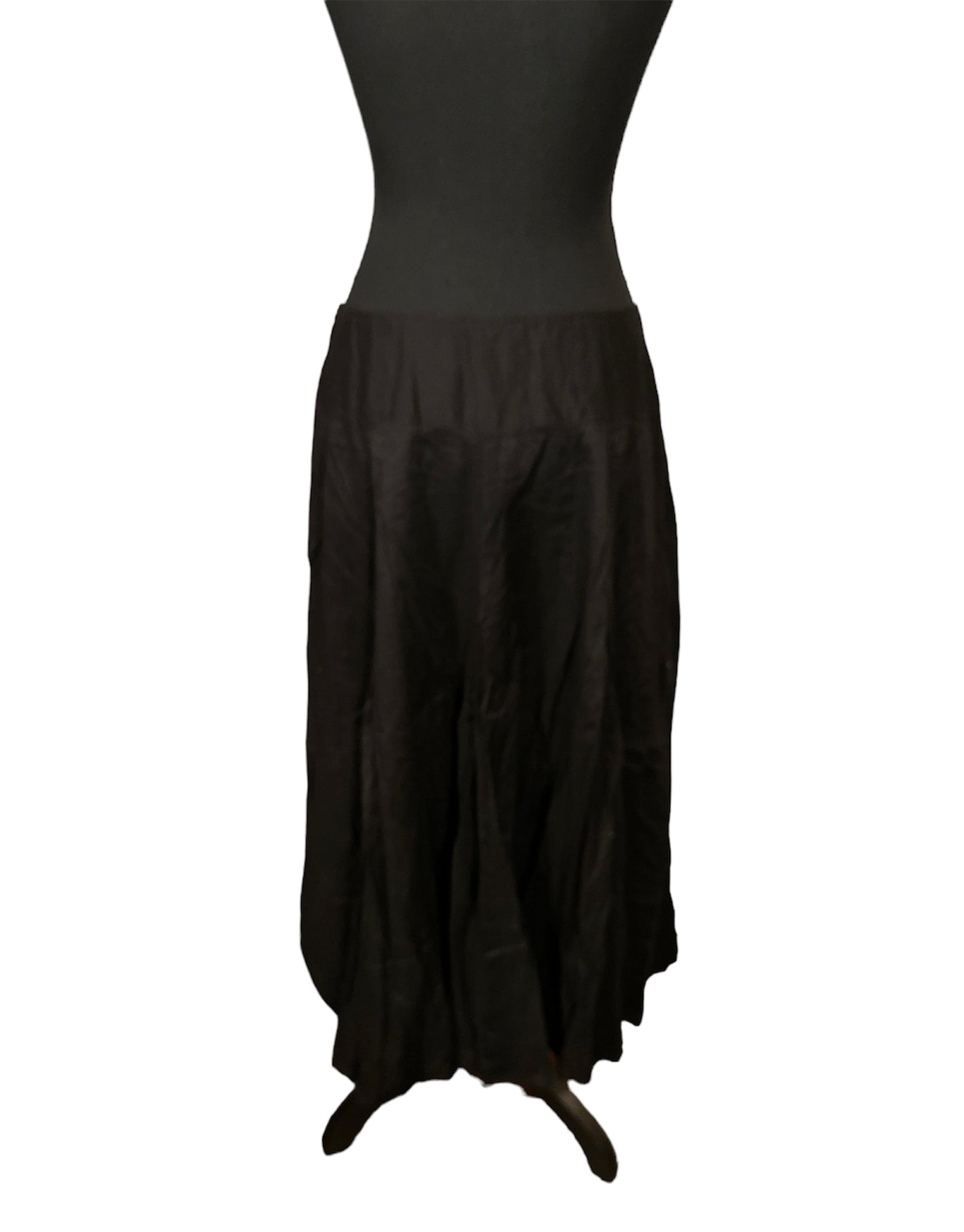 INC International Concepts - Black Buttons Skirt