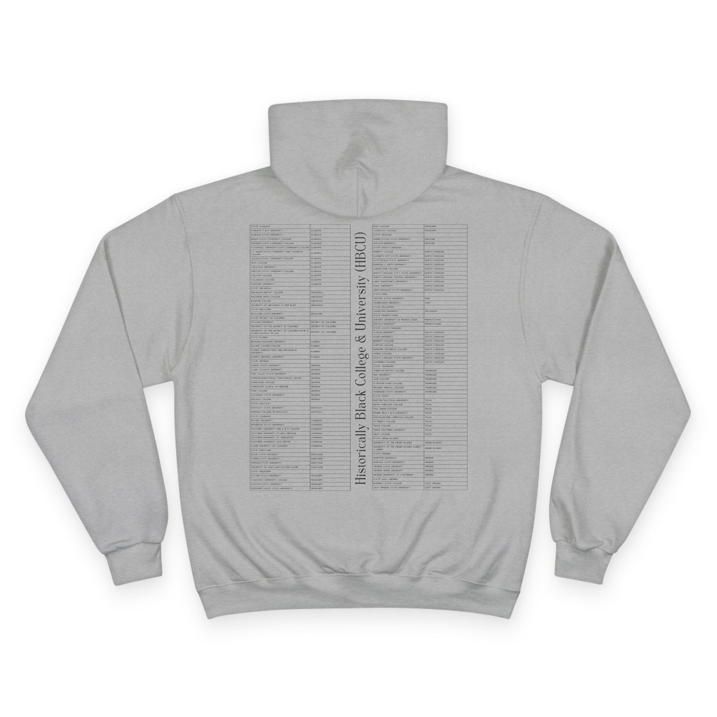 Empowerment Hoodie | Legacy Forged HBCU Champion Sweatshirt | Celebrate Education and Culture