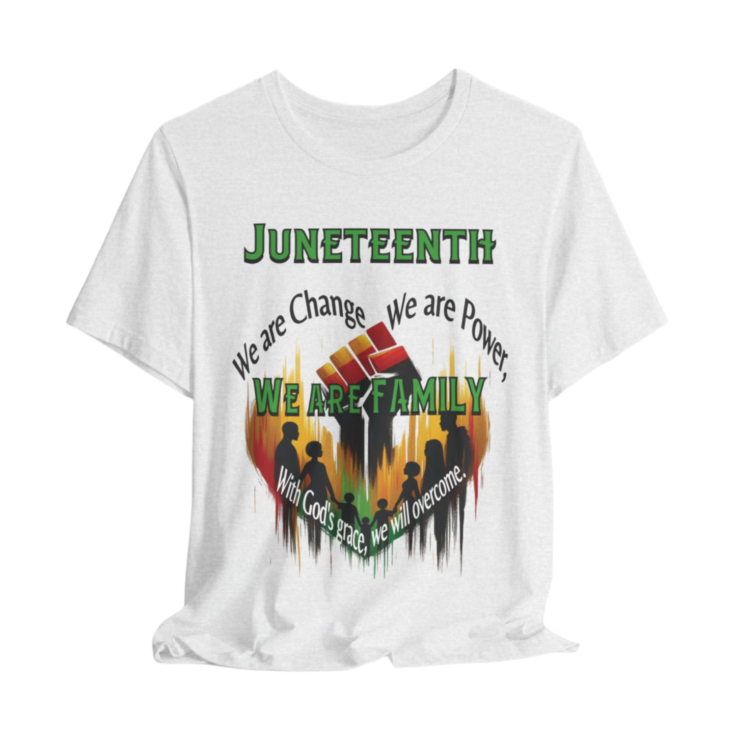 Juneteenth Unisex Jersey Short Sleeve - We Are Family T-Shirt