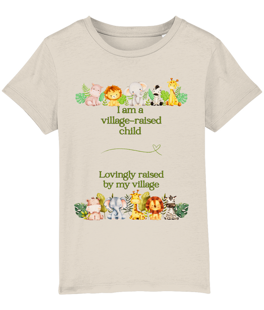 Organic Cotton Kids T-Shirt - Village-raised child