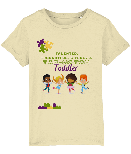 Organic Cotton Kids T-Shirt - Top Notch Toddler