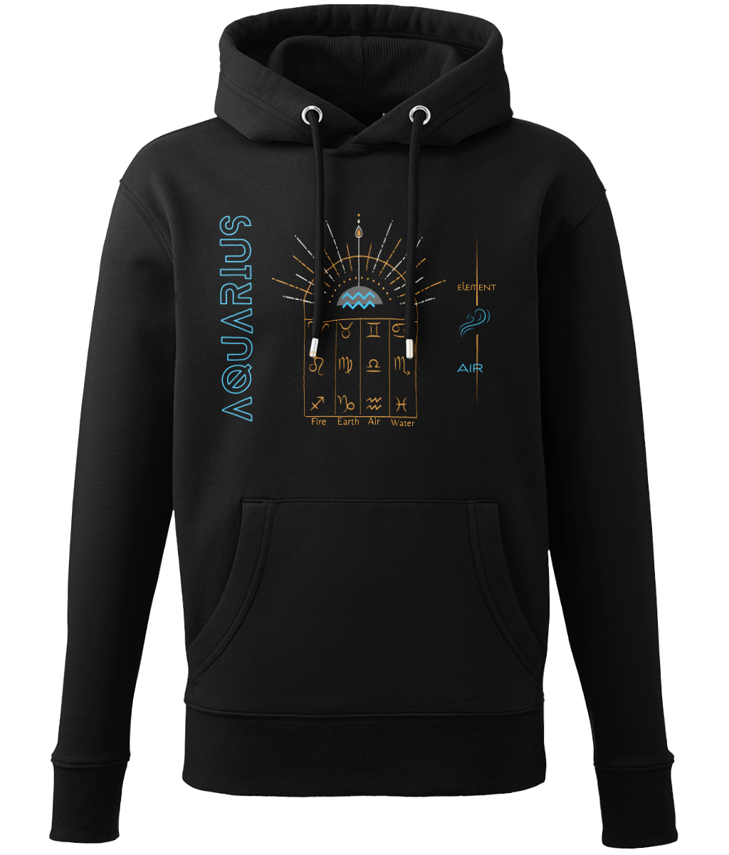 Eco-Friendly Unisex Hoodie - Aquarius