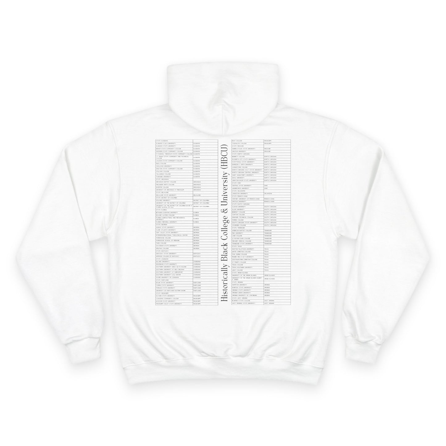 Empowerment Hoodie | Legacy Forged HBCU Champion Sweatshirt | Celebrate Education and Culture