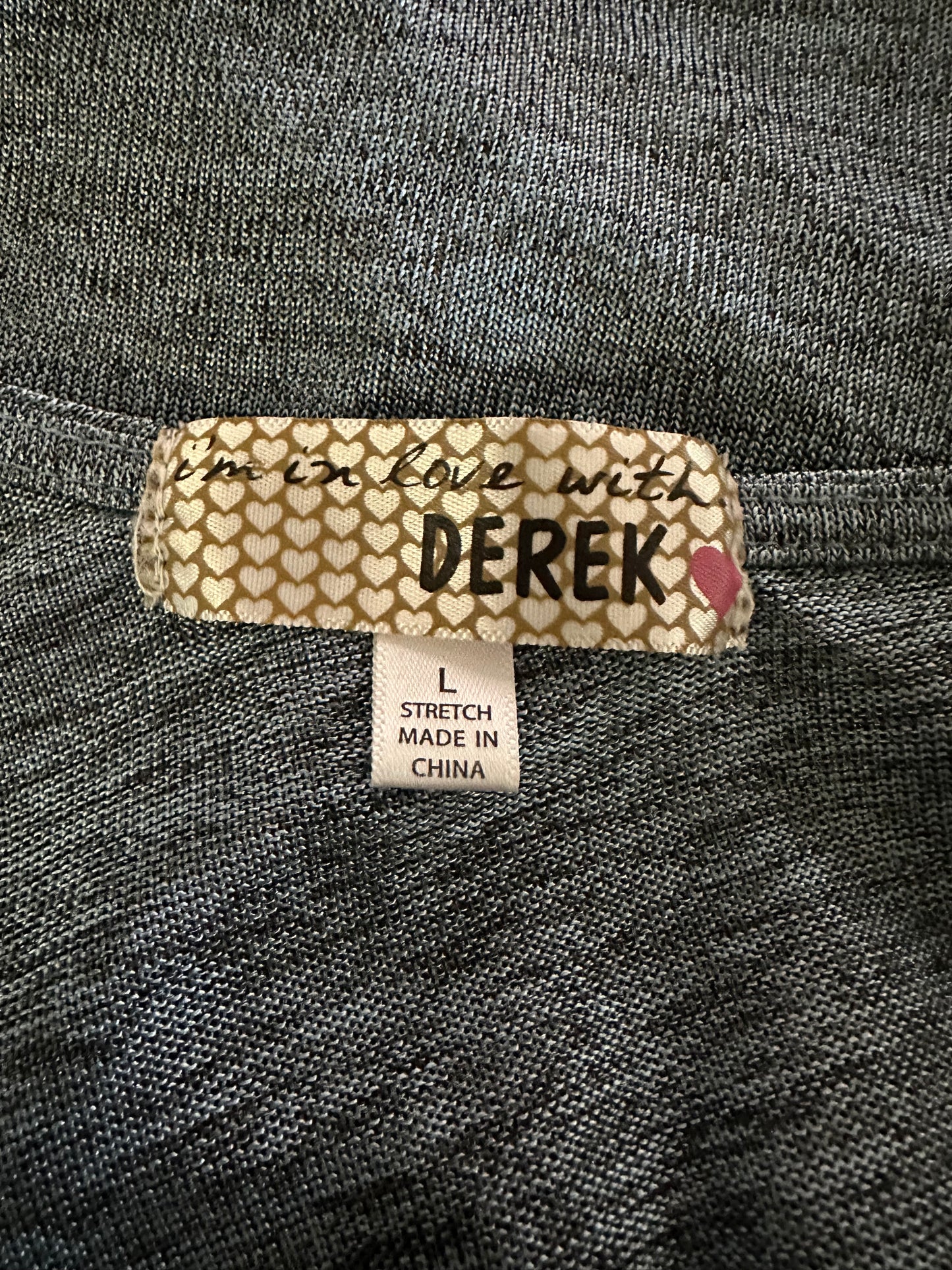 I'm in Love with Derek - Blue Shimmer Blouson T-Back Dress