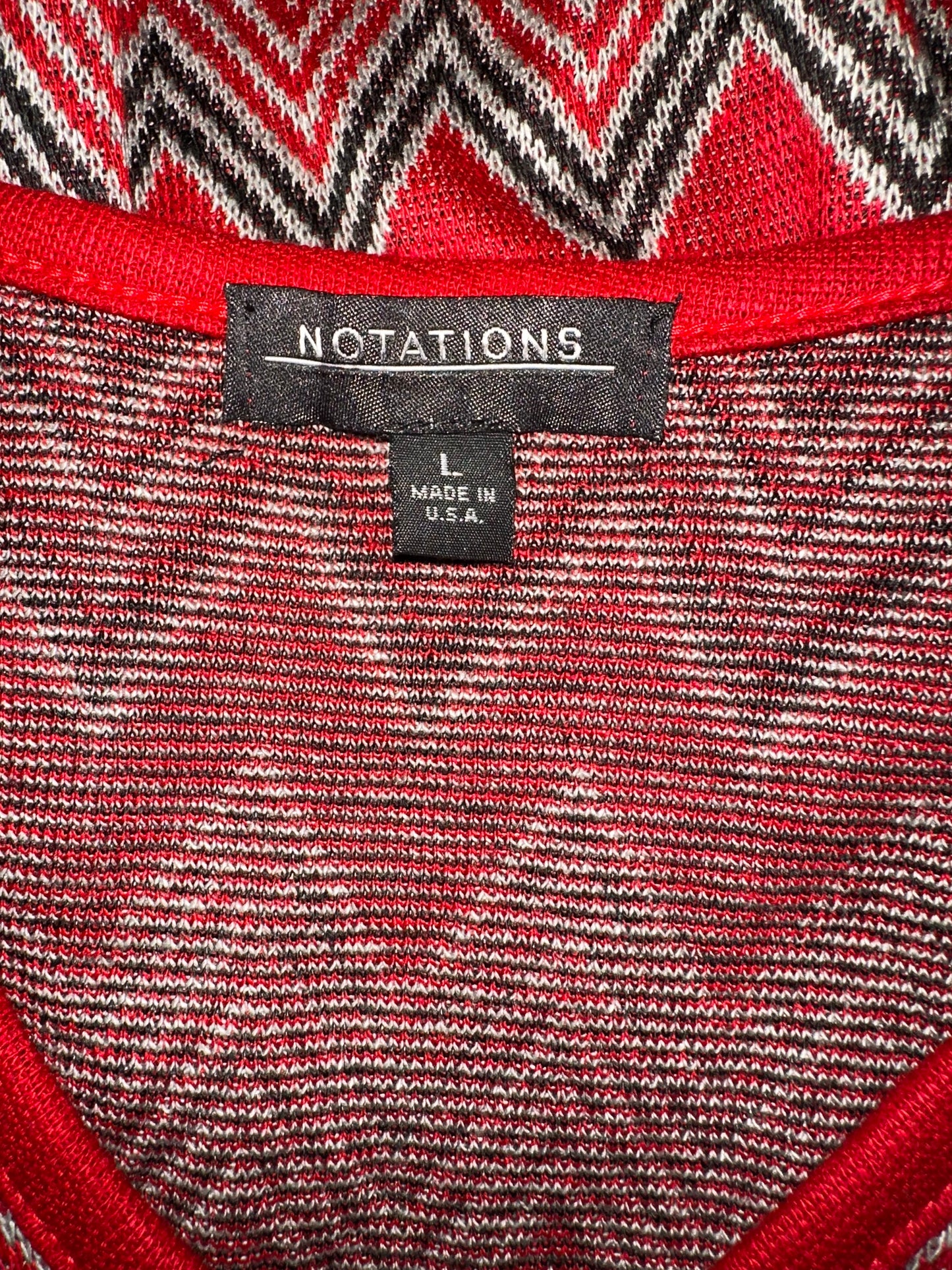 Notations - Zig Zag Sweater