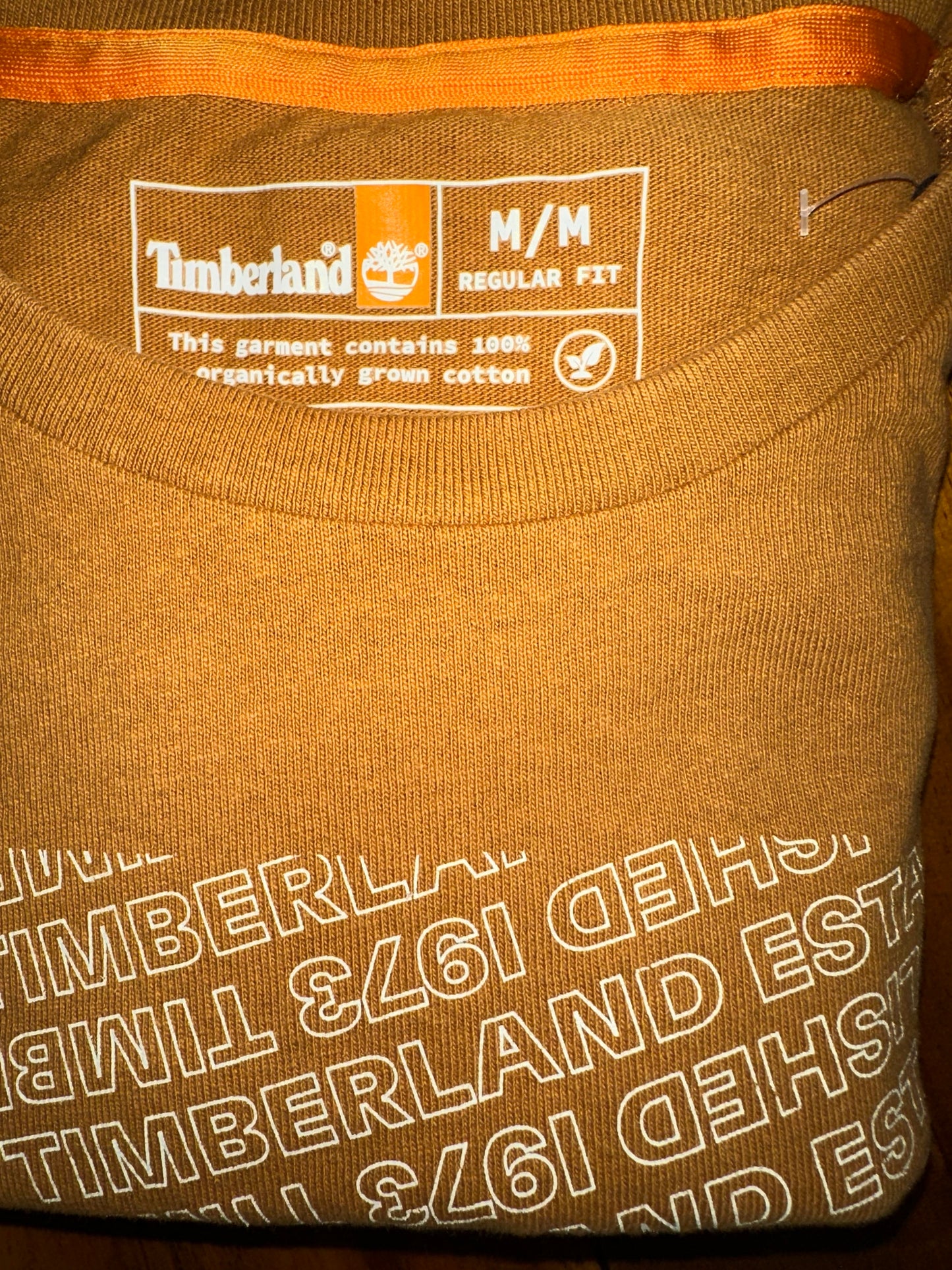 (NWOT) Timberland - Orange T-shirt