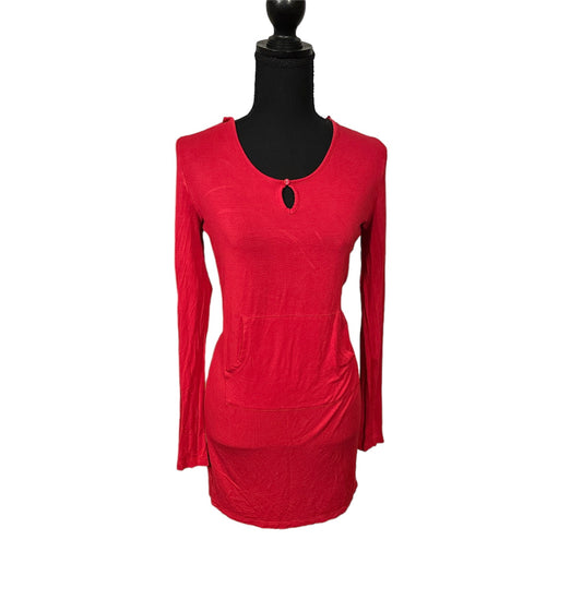 Relativity - Hooded Red Dress Loungewear
