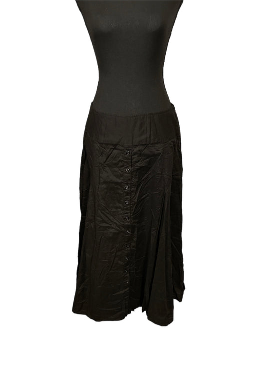INC International Concepts - Black Buttons Skirt