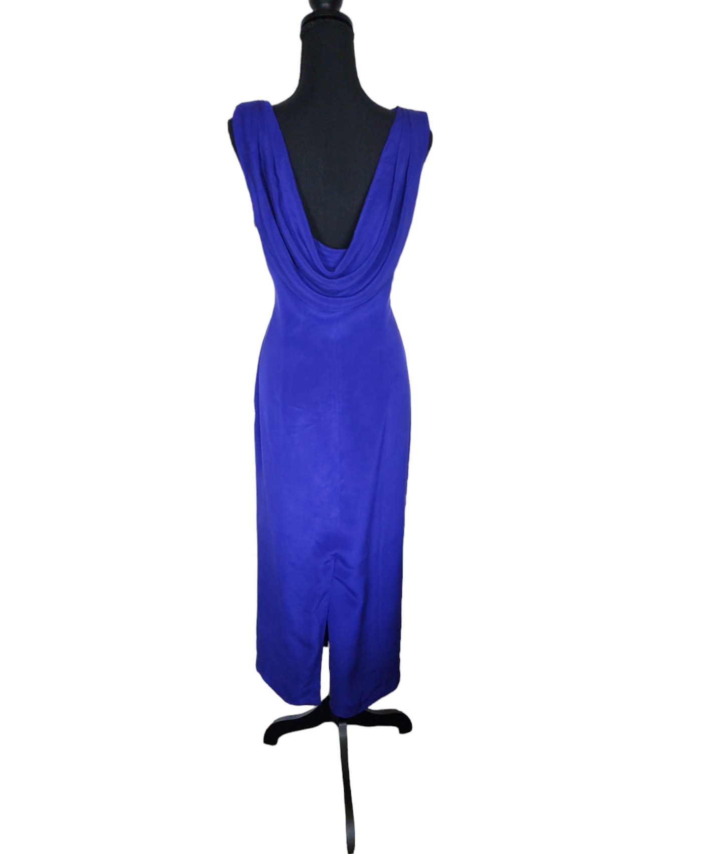 (NWT) Spenser Jeremy - Royal Blue Pure Silk Sheath Dress