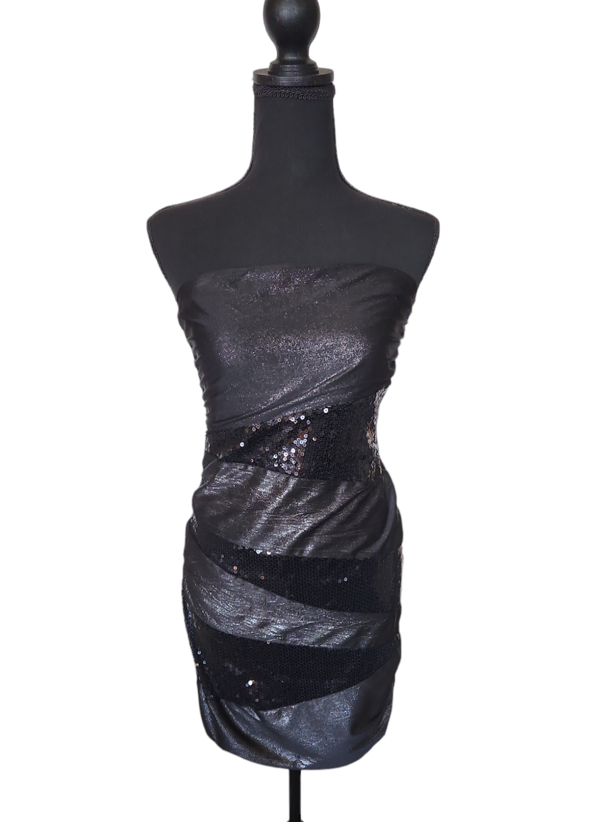 Easel - Shimmer Sequin Tube Dress