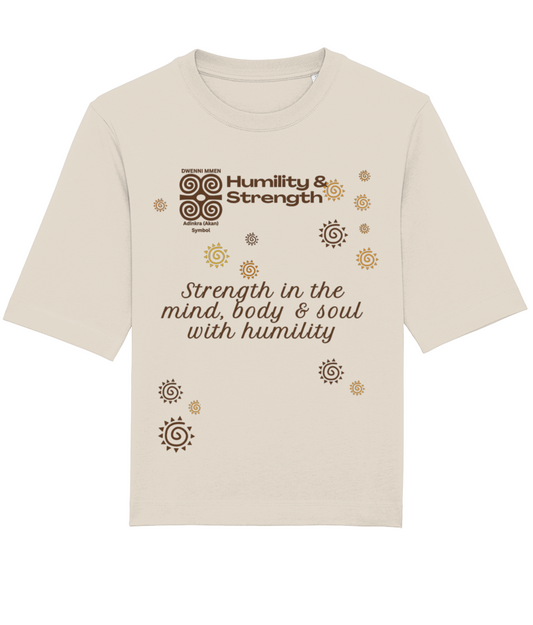 Organic Cotton T-Shirt - Humility & Strength